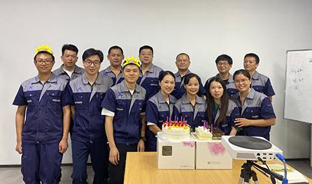 xiamen juci company birthday party