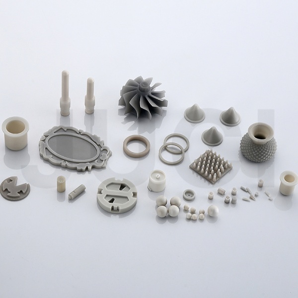 High thermal conductivity aluminum nitride ceramic parts