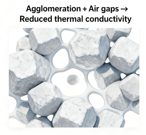 The matrix has poor fluidity, unstable performance and is prone to separation The matrix has poor fluidity, unstable performance and is prone to separation